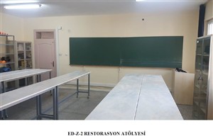ED-Z-2 Restorasyon Atölyesi ve ED-Z-3 Restorasyon Atölyesi