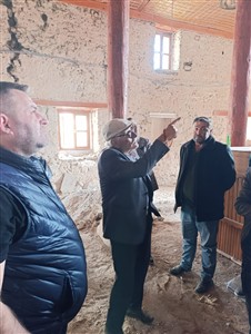 Güzelyurt Meslek Yüksekokulu Mimarlık ve Şehir Planlama Bölümü, Mimari Restorasyon ve Mimari Dekoratif Sanatlar Programları Öğrencileriyle Teknik Gezi